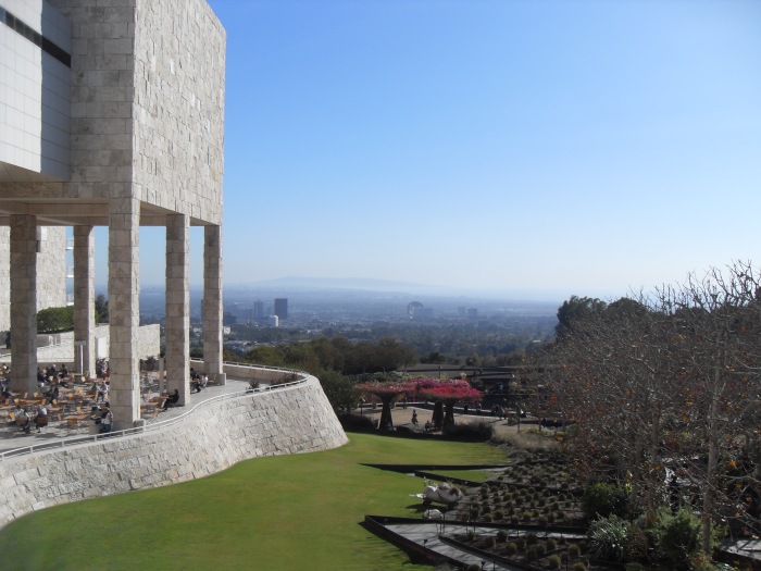 View from the Jean Paul Getty Museum