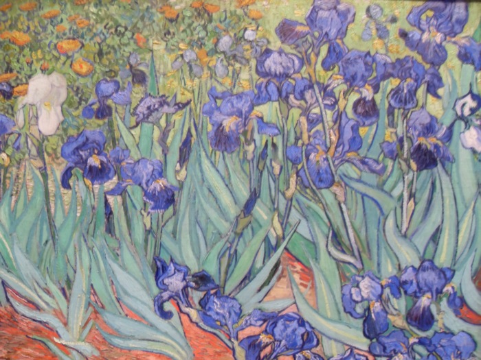 Master piece of the collection; Van Gogh's Irises