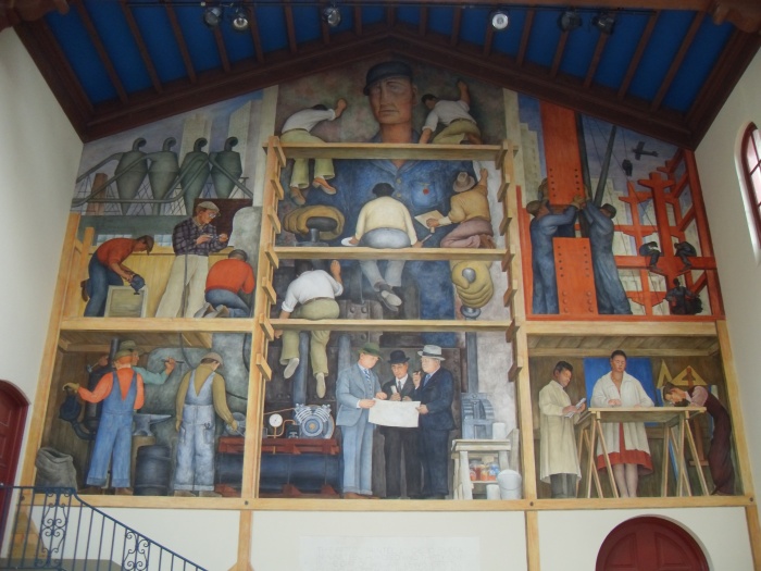 Diego Rivera Gallery (with original fresco)